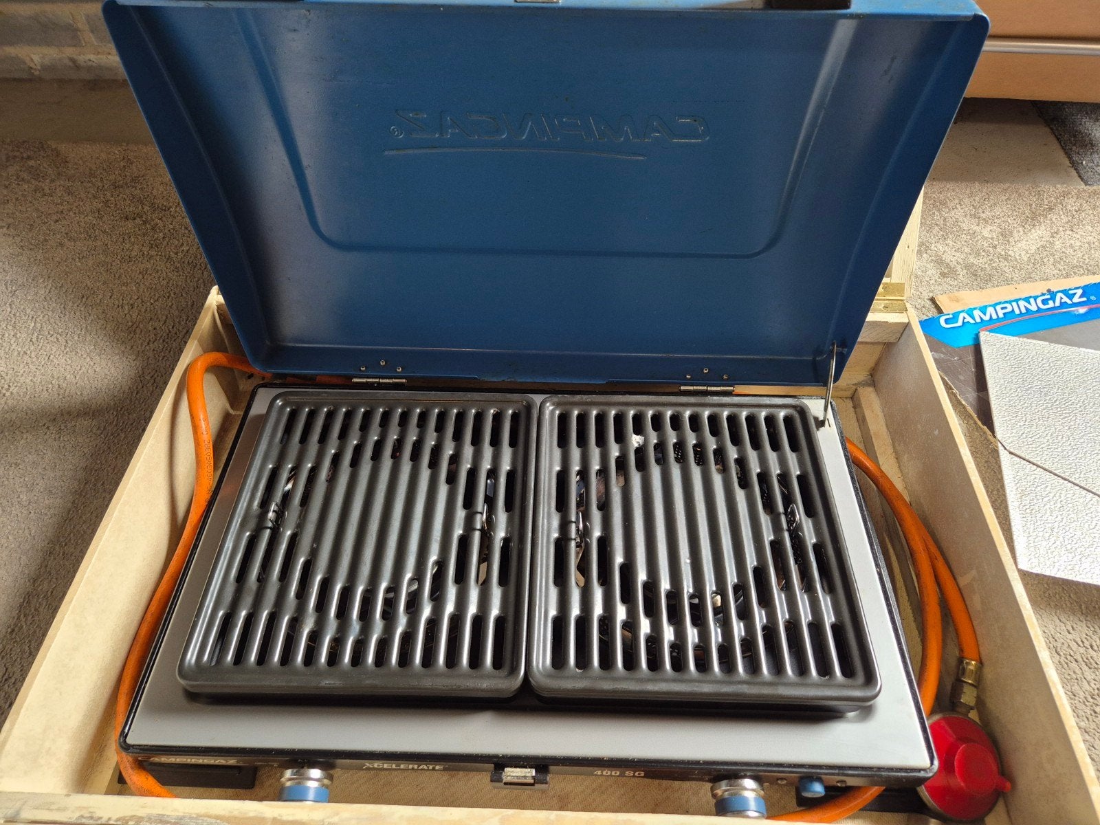 Campingaz Xcelerate 400 SG Gasfornuis met Grill, Ophalen