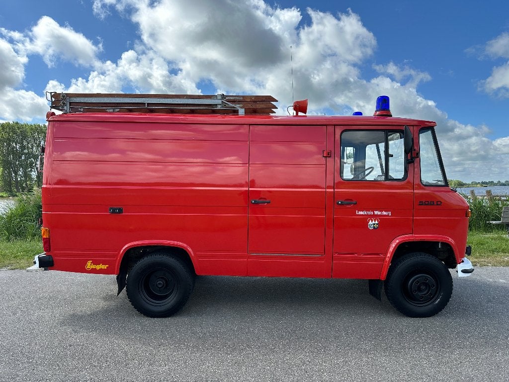 Mercedes 508 Gesloten bestelwagen 28.000km! Roest vrij!, foto 6