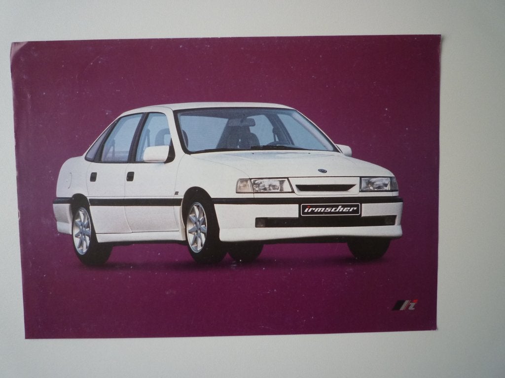 Folder Irmscher Opel Vectra A Duits, Ophalen of Verzenden, Zo goed als nieuw, Opel