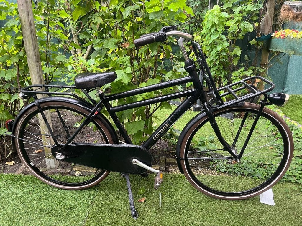 Mooie Cortina U4 Herenfiets 50cm 2 sleutels, Terugtraprem, Versnellingen, 49 tot 53 cm, Zo goed als nieuw