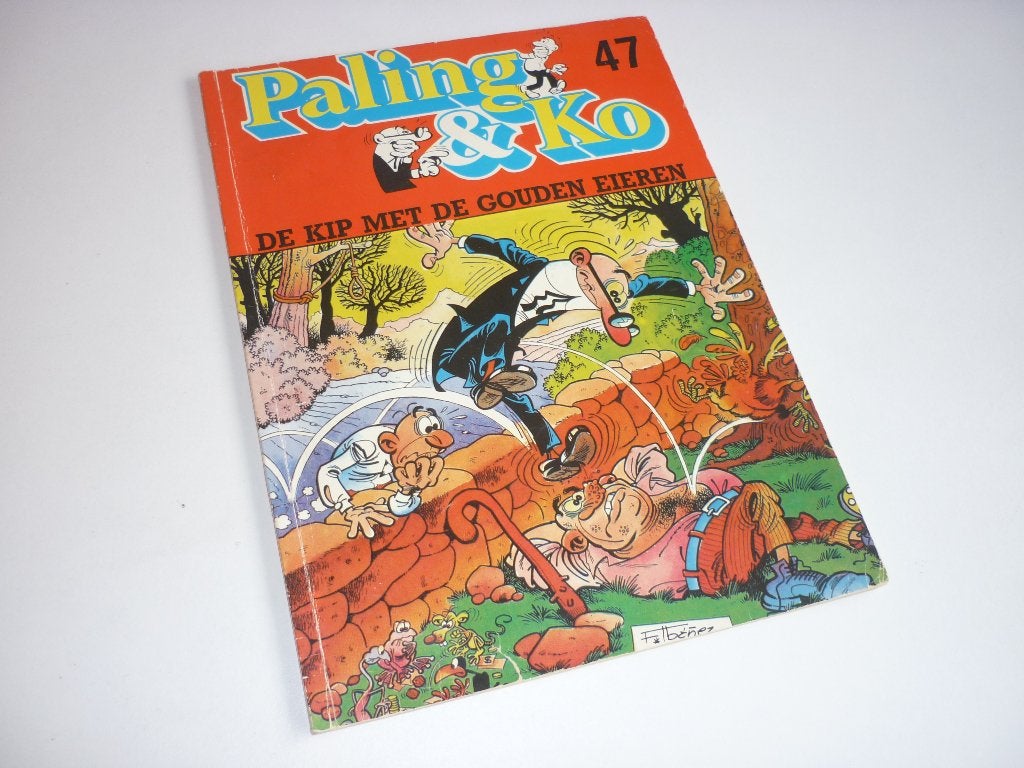 Ibanez: Paling en Ko – 47. De Kip met de Gouden Eieren, Eén stripboek, Ophalen of Verzenden, Gelezen