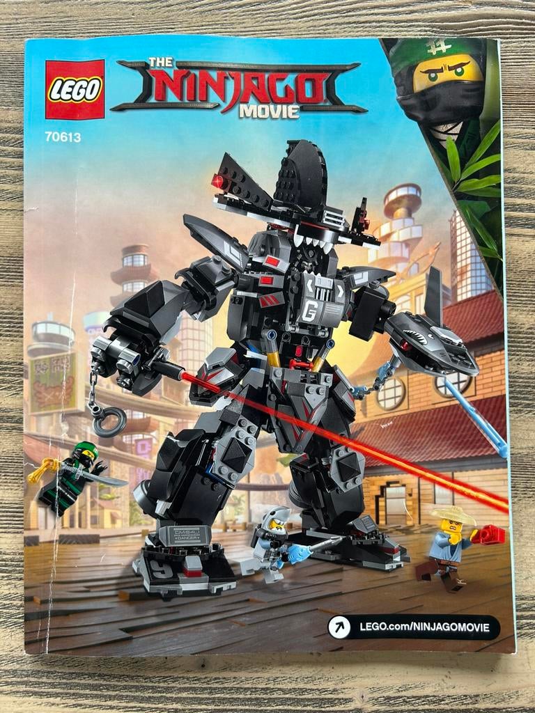 Lego Ninjago movie garma mecha 70613, Ophalen of Verzenden, Zo goed als nieuw, Ninjago, Complete set
