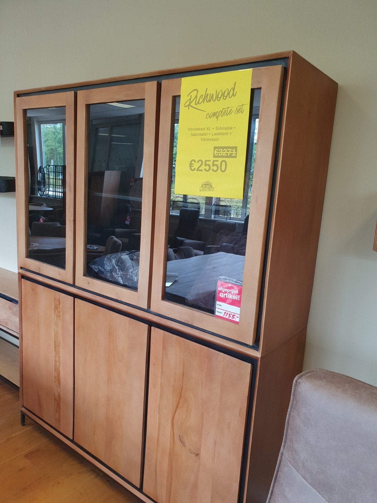 5 - delige - Woonset - Richwood, Huis en Inrichting, Kasten | Wandmeubels, Ophalen, Nieuw