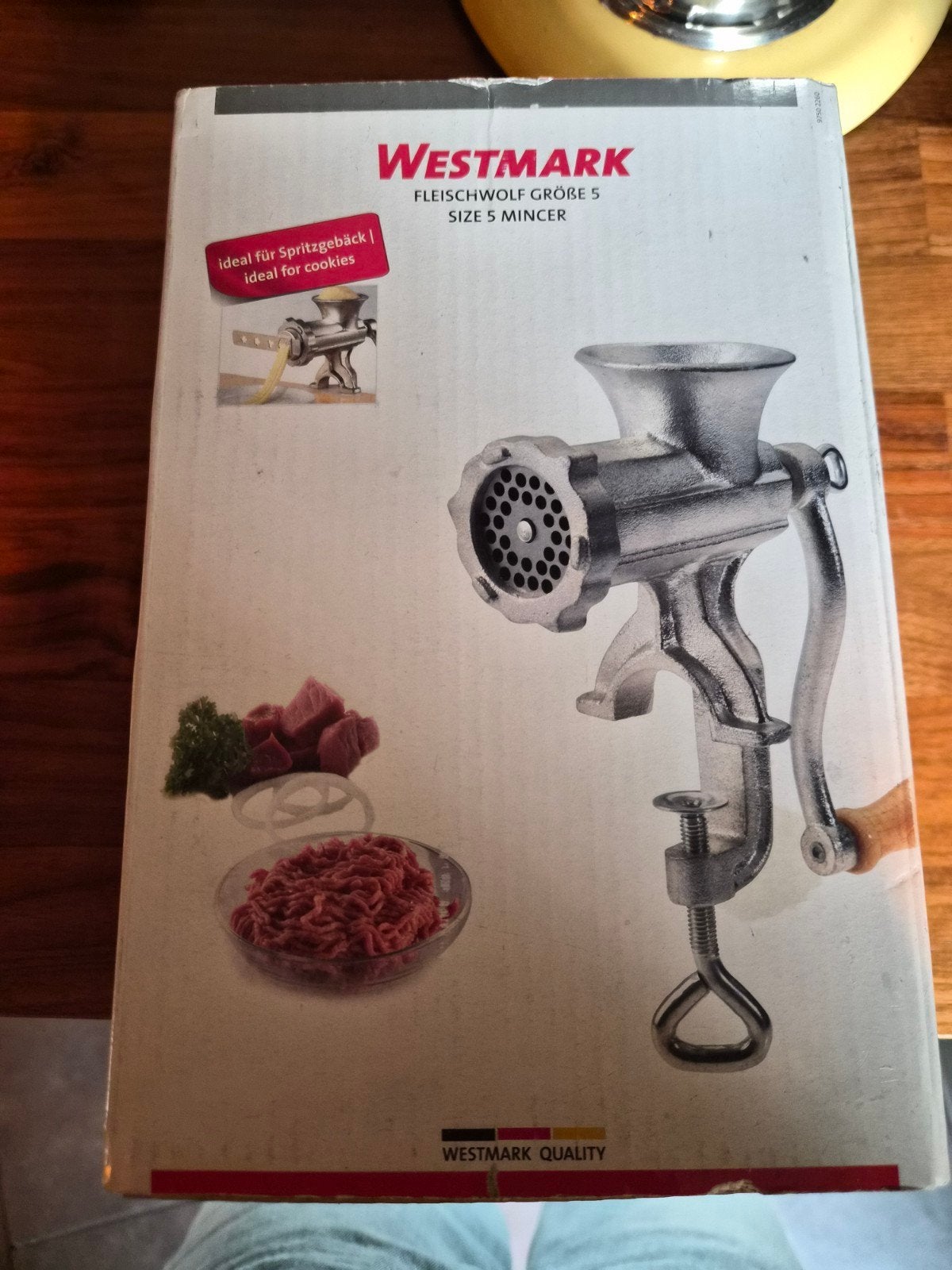westmark vleesmolen, Ophalen, Nieuw, 3 snelheden of meer