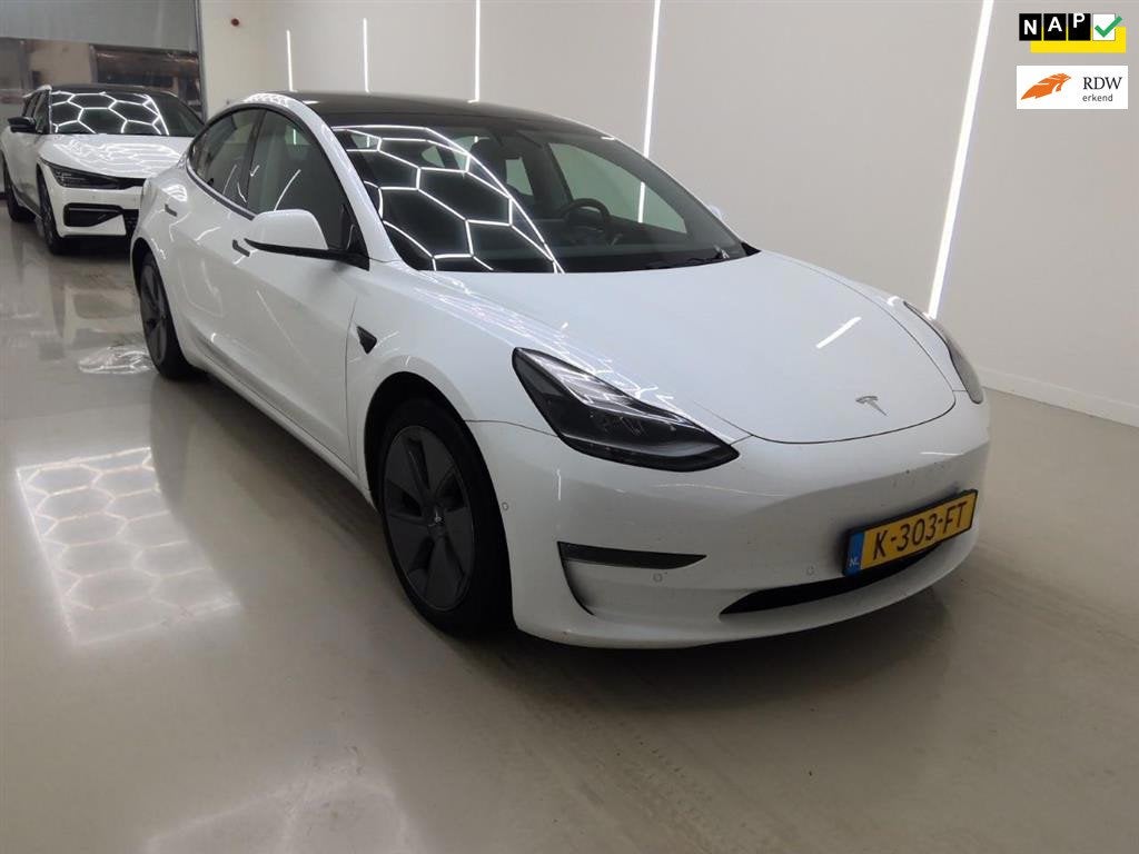 Tesla Model 3 Long Range AWD 75 kWh|SOH89%|FACELIFT |Trekhaa, Auto's, Tesla, Bedrijf, Te koop, Model 3, 4x4, ABS, Airbags, Airconditioning