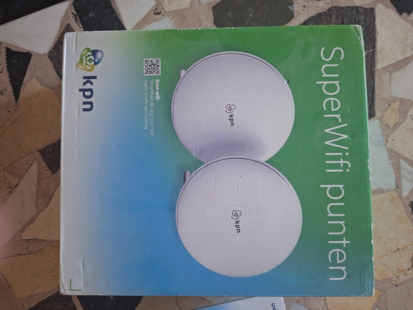 KPN SuperWifi Punten 2.0 (2 stuks) - Nieuw in doos, Computers en Software, WiFi-versterkers, Ophalen of Verzenden, Nieuw, KPN
