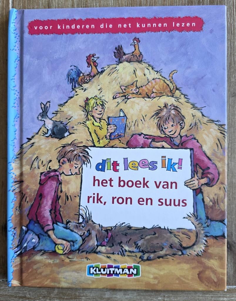 Dit lees ik - het boek van rik ron en suus - AVI 1 / AVI M3, Boeken, Kinderboeken | Jeugd | onder 10 jaar, Zo goed als nieuw, Fictie algemeen
