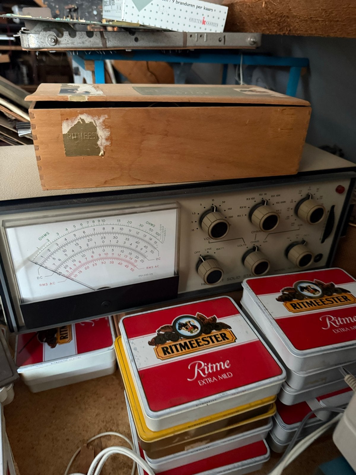 Heathkit IM-16/IM-25 Solid-State Voltmeter / Multimeter, Ophalen, Gebruikt, Multimeter