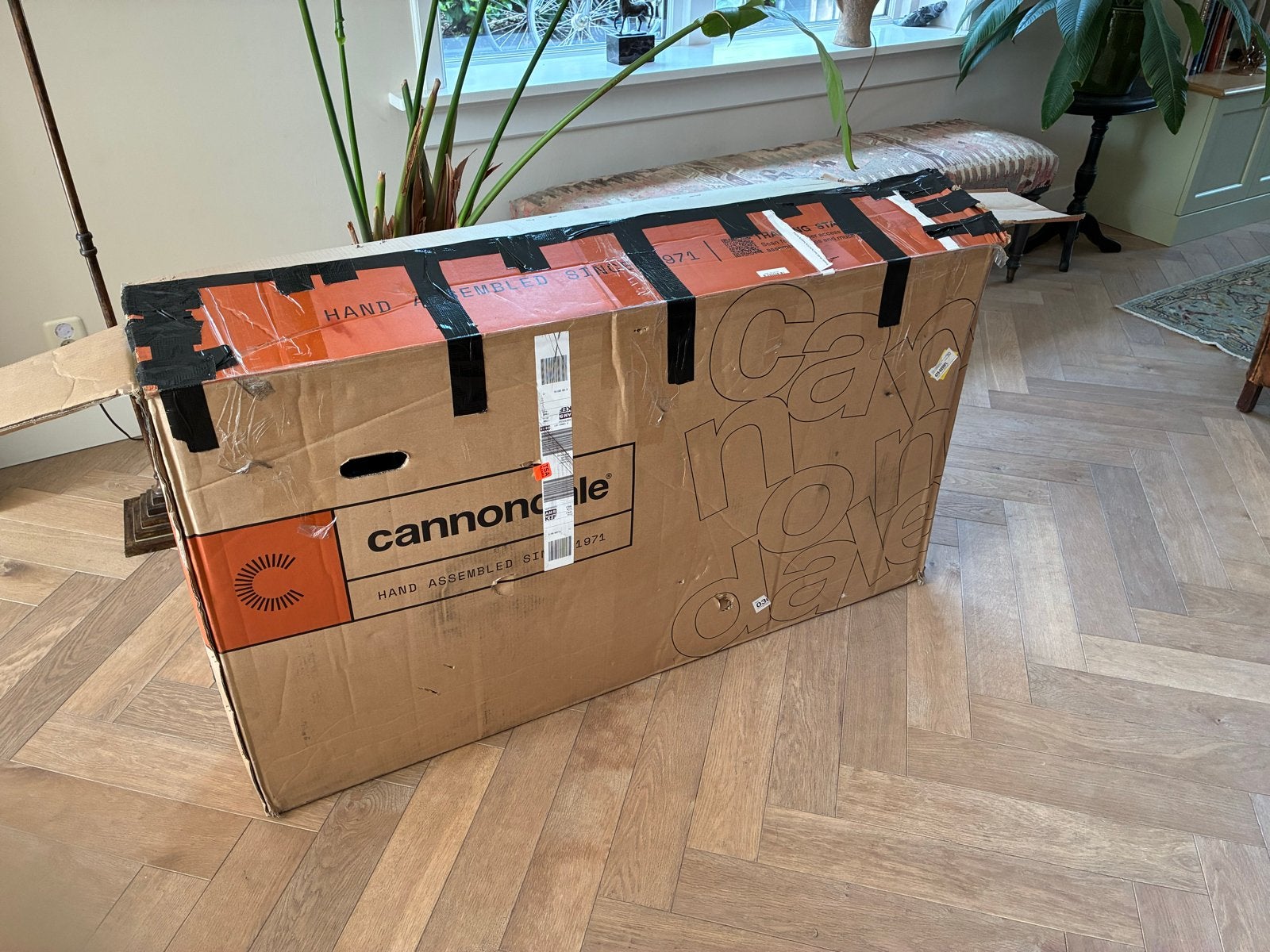 fietsdoos, Doe-het-zelf en Verbouw, Kratten en Dozen, Ophalen, 100 cm of meer, 60 cm of meer, Minder dan 35 cm
