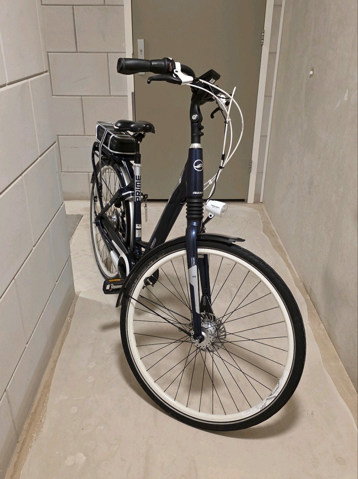 Dames Giant Prime elektrische fiets e-bike maat M lage KM, 51 tot 55 cm, Ophalen, Giant