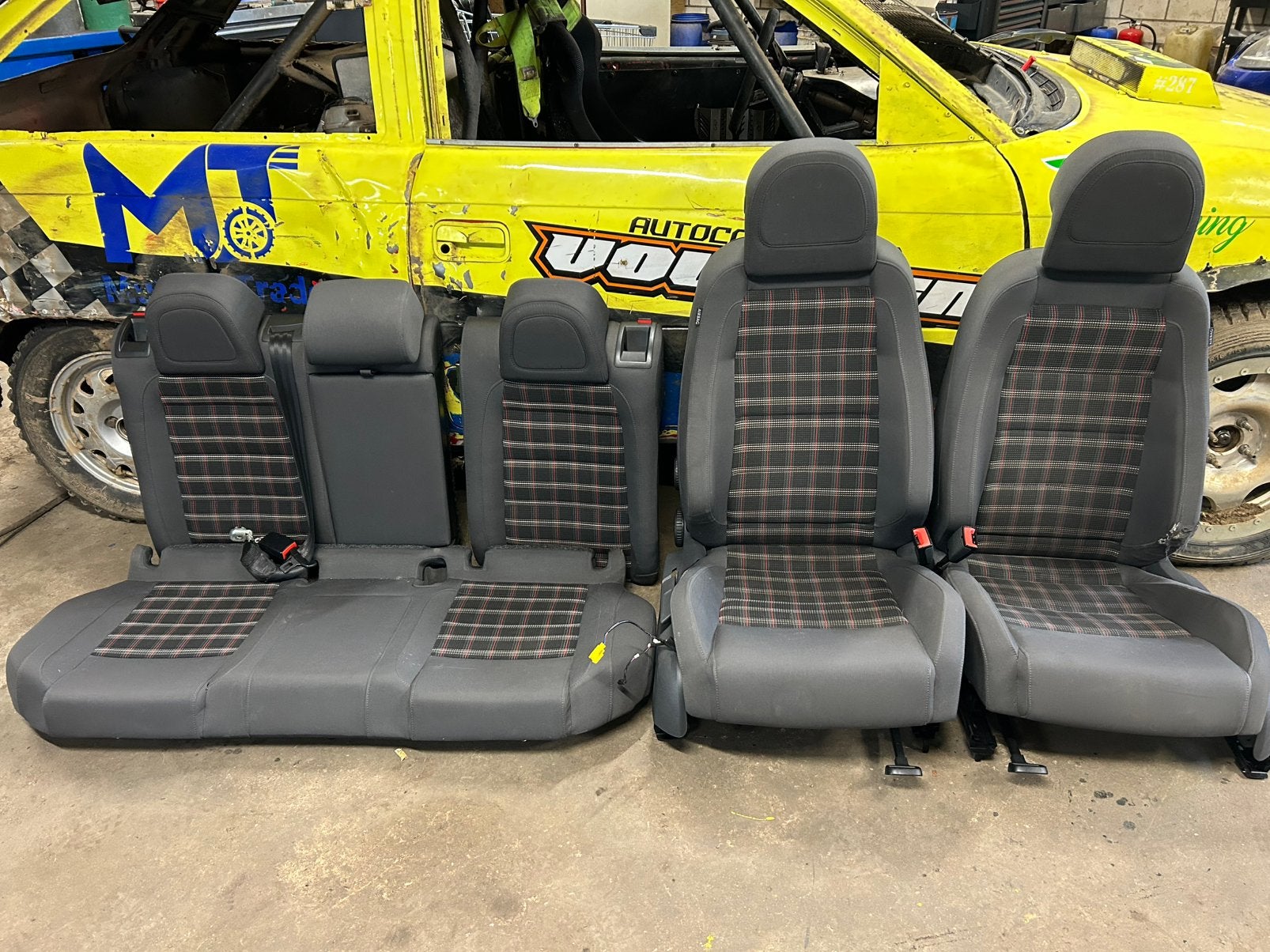 Golf 5 GTI interieur setjes. 5 drs, Auto-onderdelen, Ophalen, Gebruikt, Volkswagen