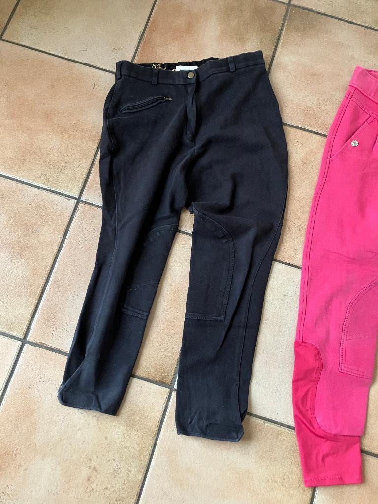 Zwarte gebruikte rijbroek, maatje 36, Gebruikt, Kinderen, Overige soorten, Ophalen of Verzenden