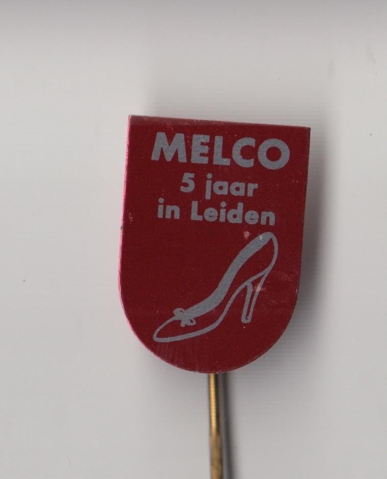 Leiden Melco Schoenen speldje, Gebruikt, Niet vindbaar, Niet vindbaar, Speldje of Pin