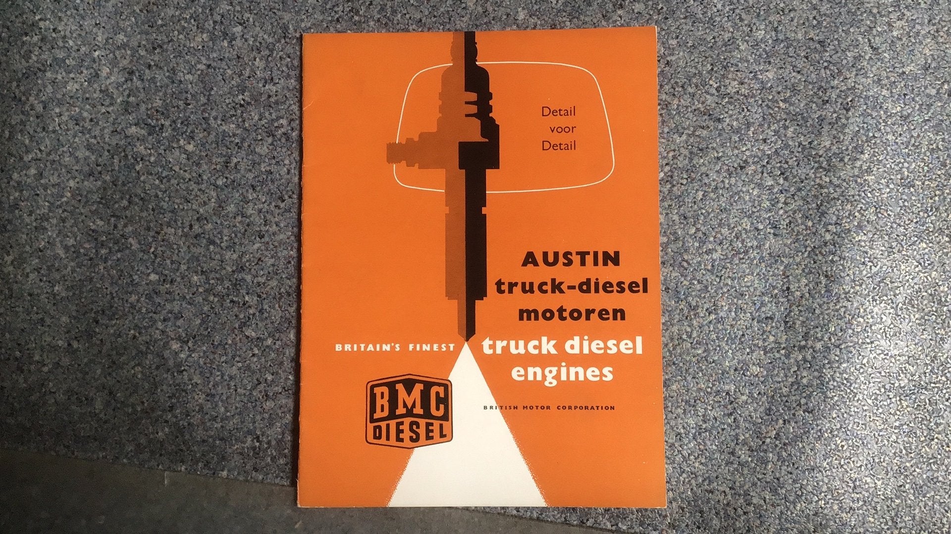 AUSTIN TRUCK DIESEL MOTOREN NED TEKST ZEER OUD !, Ophalen of Verzenden, Zo goed als nieuw, Auto's