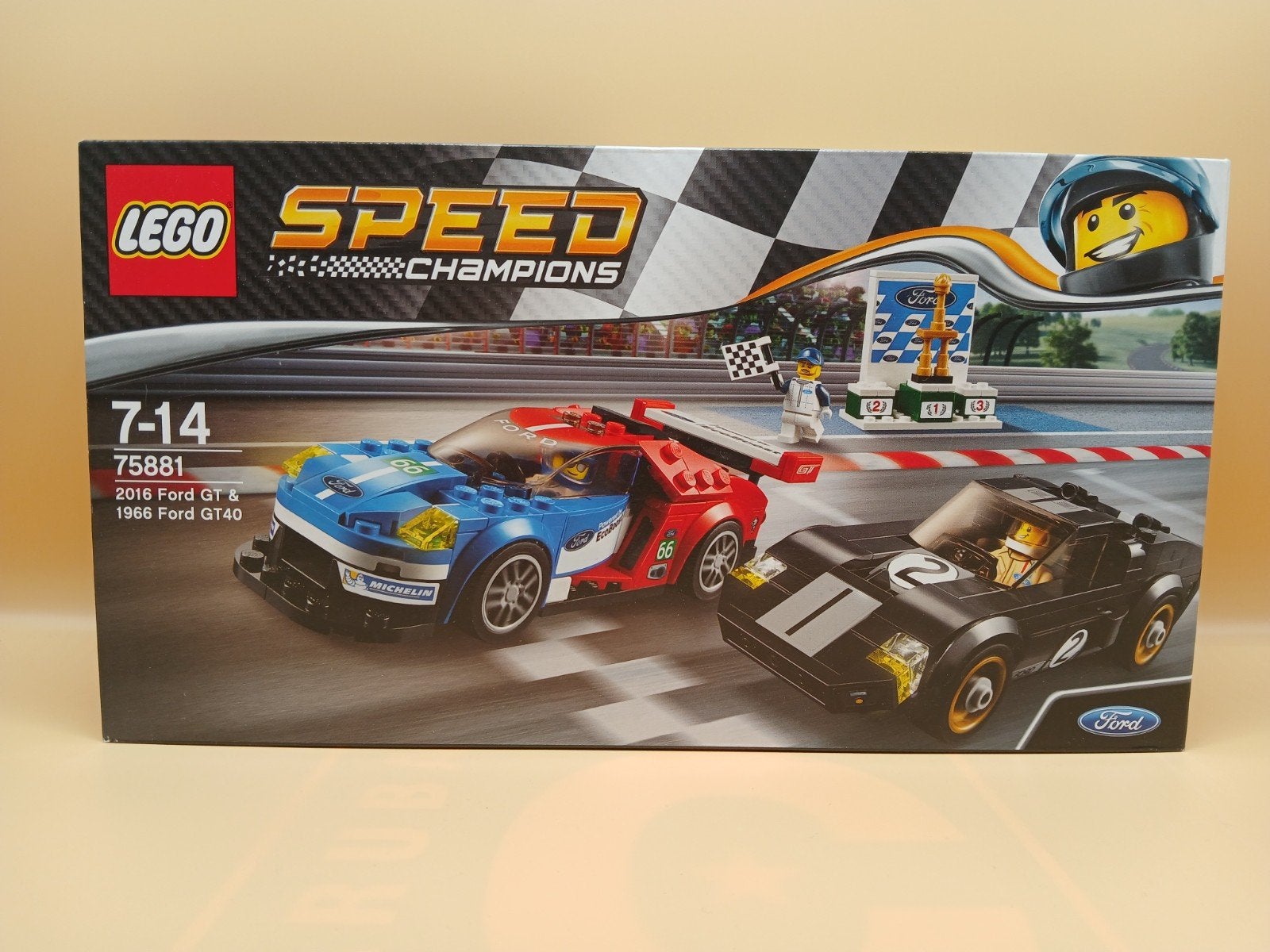 Lego Speed Champions, 75881 Ford GT Duo-set. **NIEUW**, Lego, Nieuw, Complete set, Ongeopend/sealed