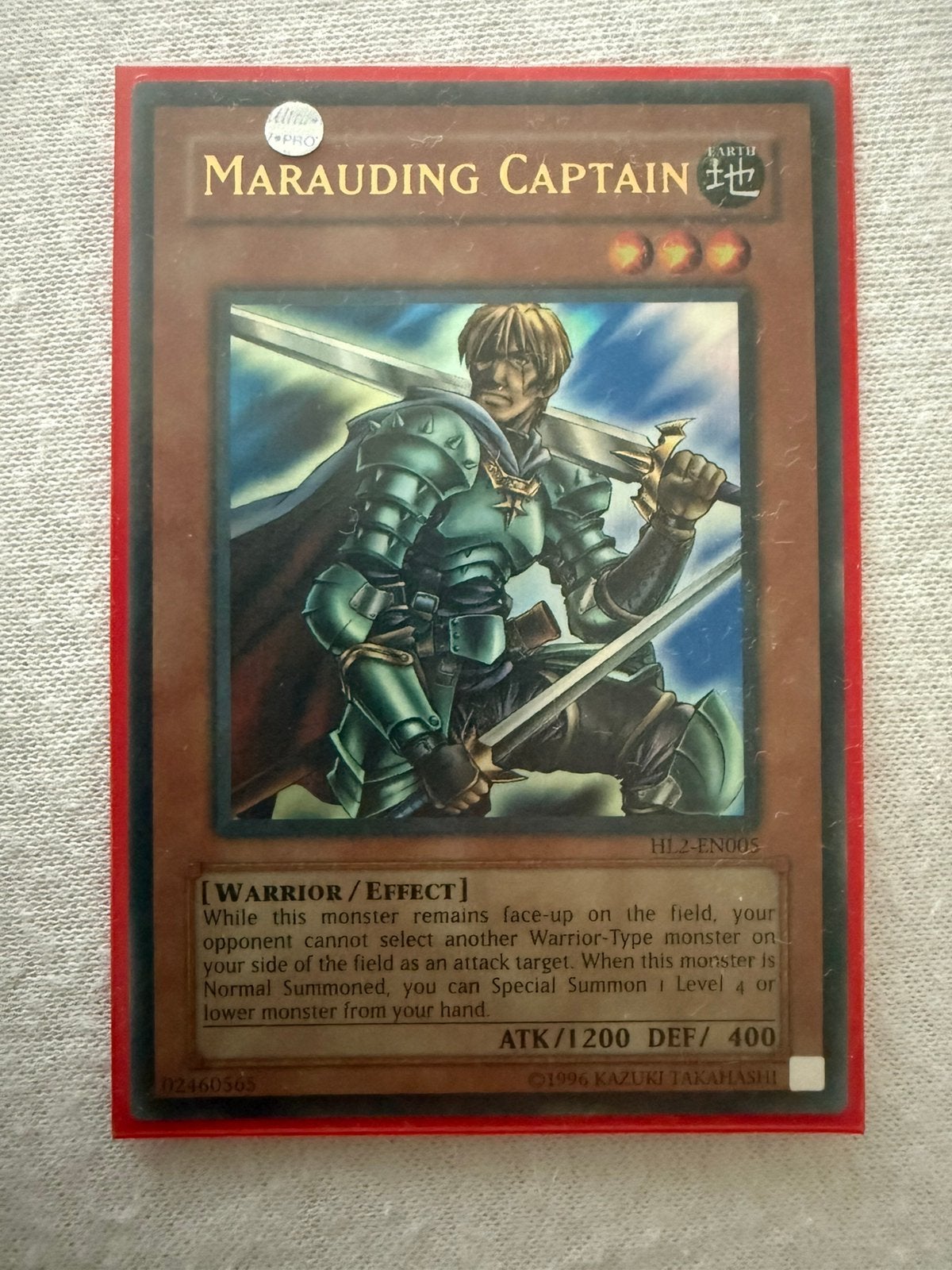 Marauding Captain yugioh Ultra Parallel Rare, Verzenden, Nieuw, Losse kaart, Foil