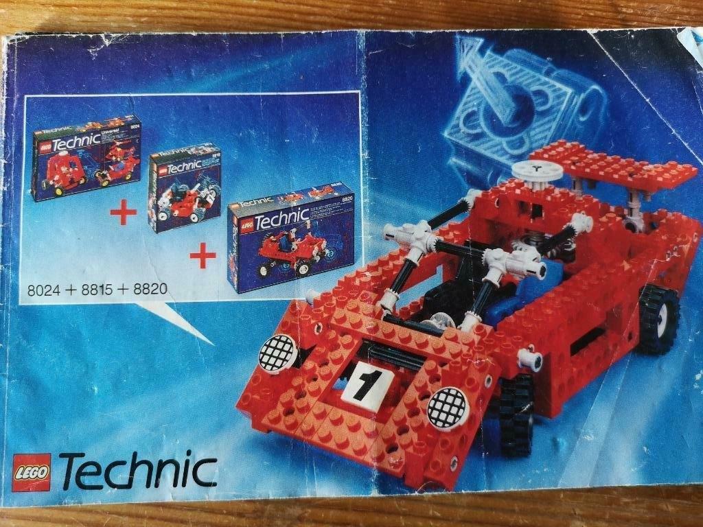 Lego 8815+8820+8024+special model Technic, Ophalen of Verzenden, Gebruikt, Complete set, Lego
