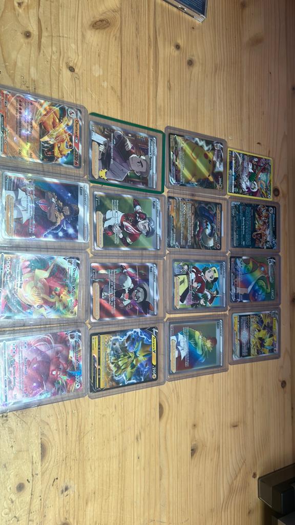 Pokémon Kaarten Lot NM/Mint, Ophalen of Verzenden, Zo goed als nieuw, Meerdere kaarten, Foil