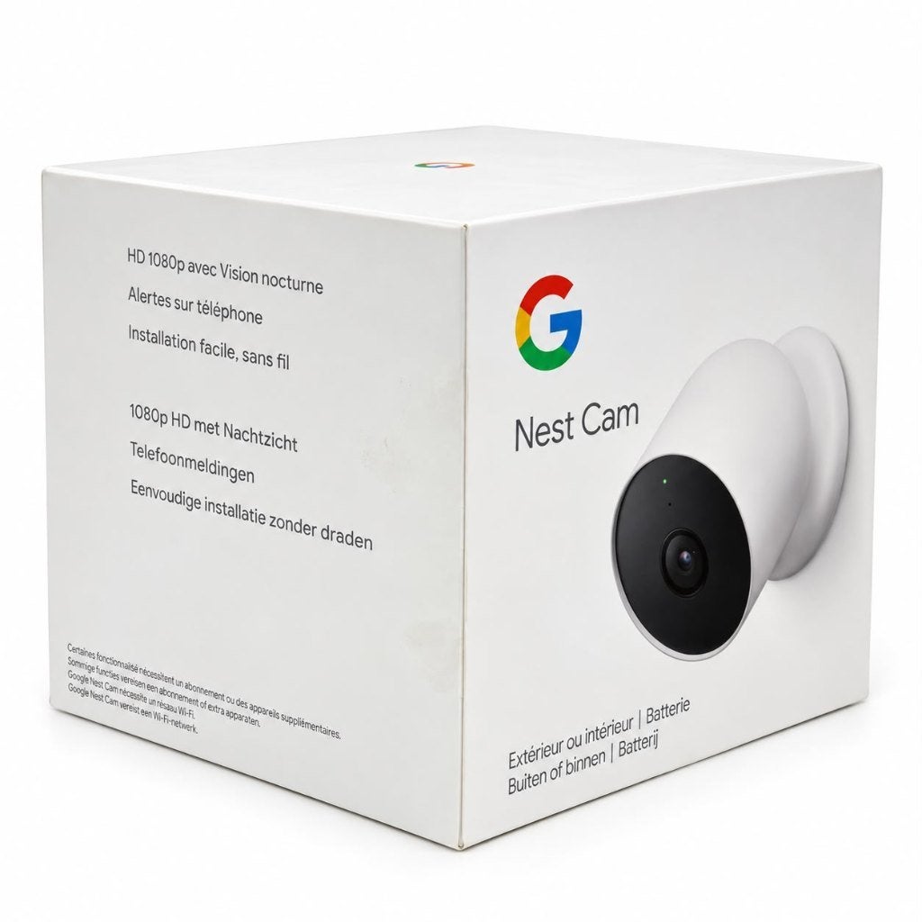 Google Nest Cam Beveiligingscamera | Nieuw in Seal, ., Nieuw, Ophalen of Verzenden, .