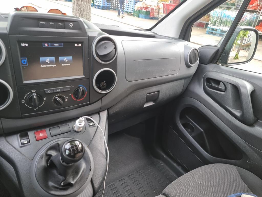 Peugeot Partner New GB 120 L1 1.6 Bluehdi 75pk 3-zits 2017, Auto's, Voorwielaandrijving, 74 pk, 4 cilinders, 23 km/l