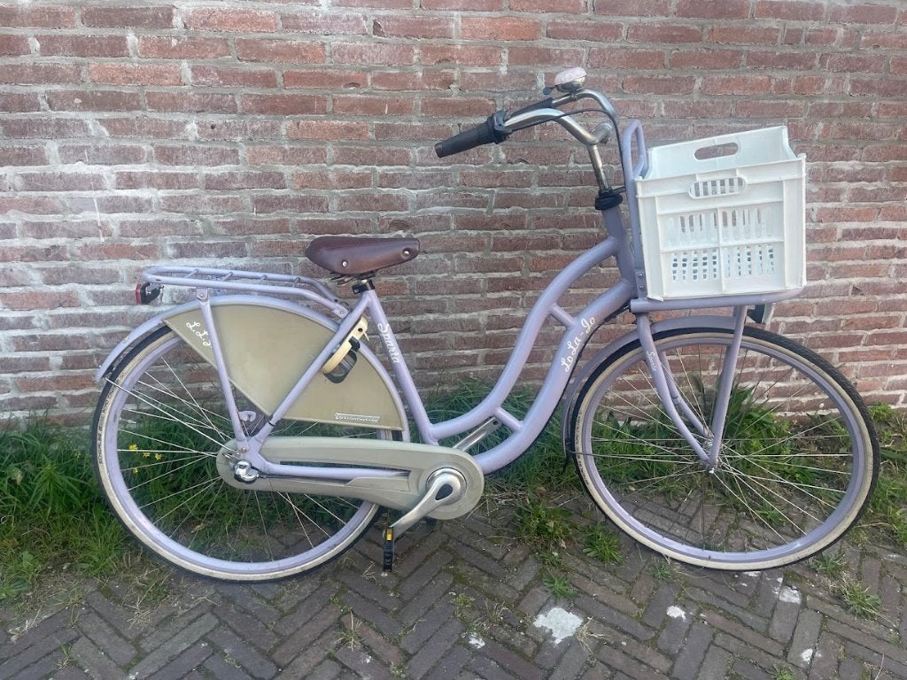 28" Sparta Lola, 53 cm, 3 versnellingen, licht en slot!, 53 tot 56 cm, Ophalen, Gebruikt, Versnellingen