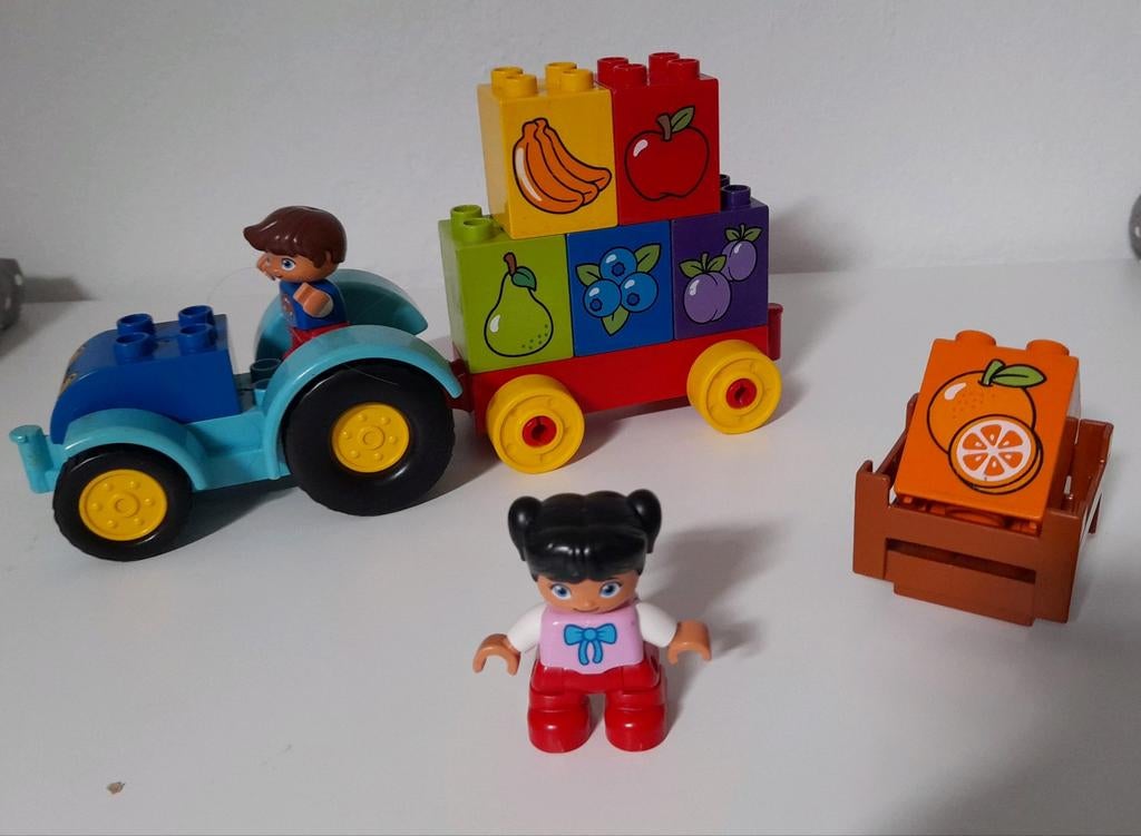 Lego Duplo Mijn Eerste Tractor 10615, Ophalen of Verzenden, Zo goed als nieuw, Complete set, Duplo