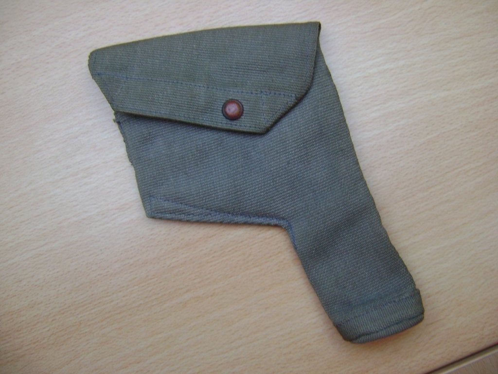 RAF canvas webbing holster for Enfield pistol, 1941., Verzamelen, Ophalen of Verzenden, Luchtmacht, Engeland, Overige typen