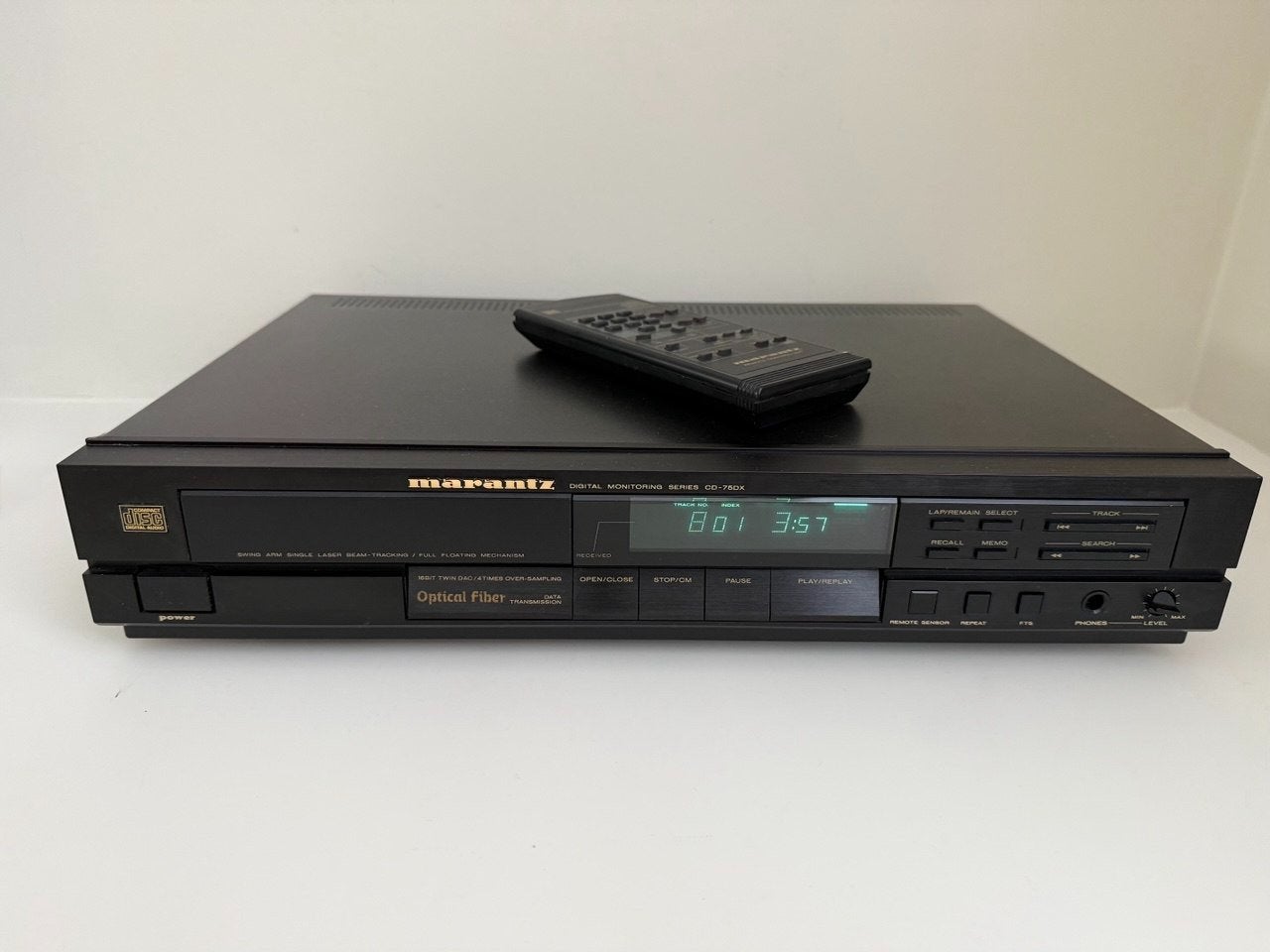 Marantz CD-75DX CD Speler + Remote – TDA1541A DAC, Audio, Tv en Foto, Ophalen, Zo goed als nieuw, Philips
