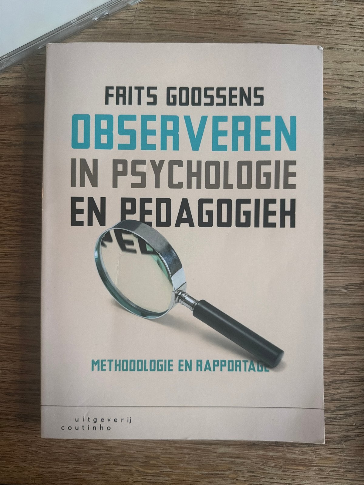 Observeren in Psychologie en Pedagogiek - Frits Goossens, Ophalen of Verzenden, Zo goed als nieuw, Overige onderwerpen