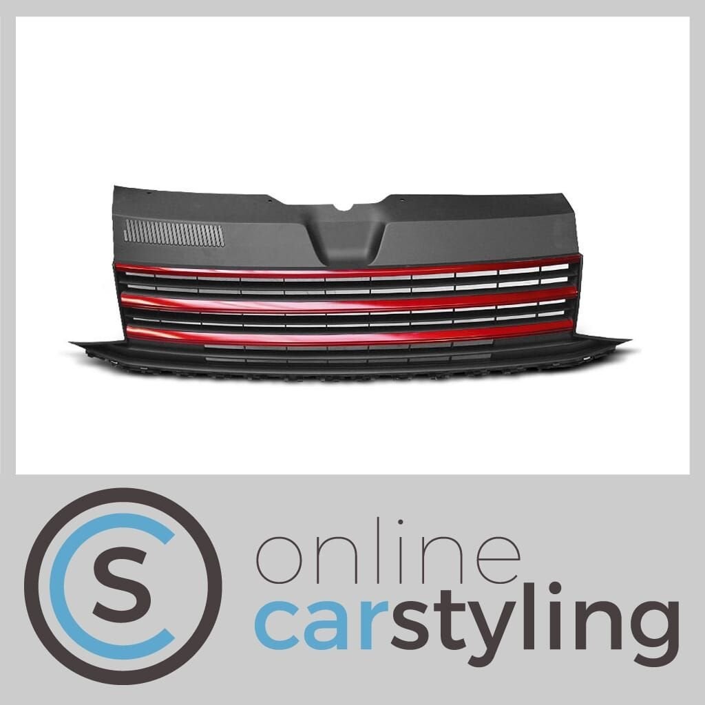 Embleemloze Grill VW Transporter T6, -, Volkswagen, -, Nieuw