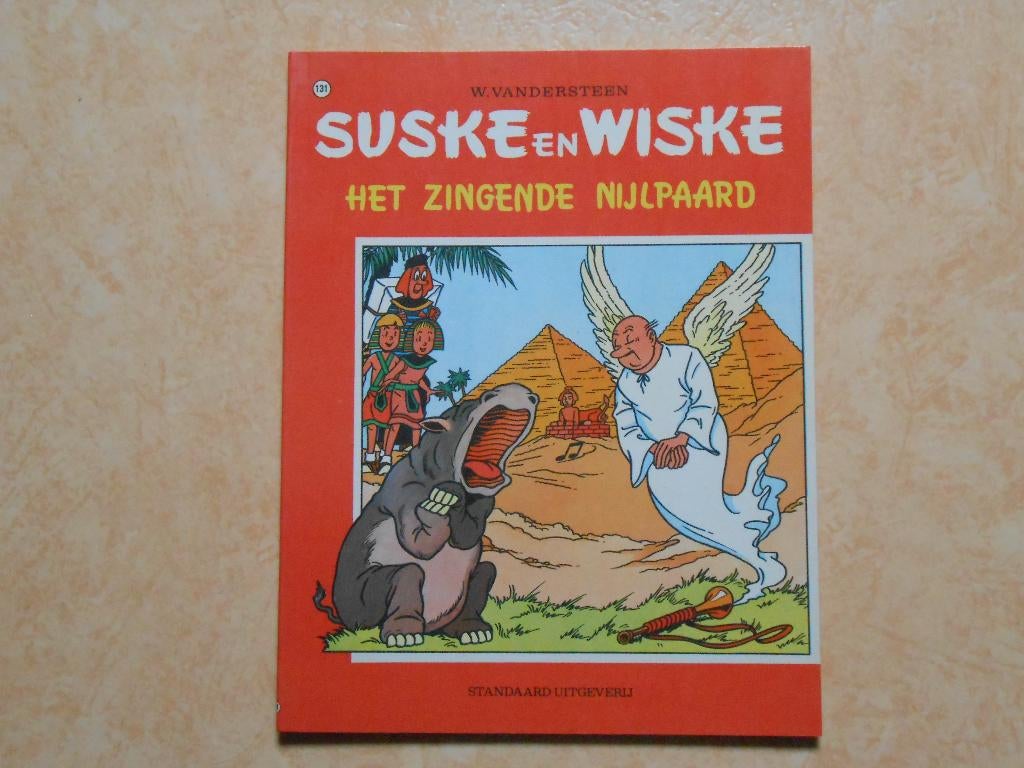 Suske en Wiske 131 Het zingende nijlpaard 1972 1 ste druk., Willy Vandersteen, Eén stripboek, Nieuw, Ophalen of Verzenden