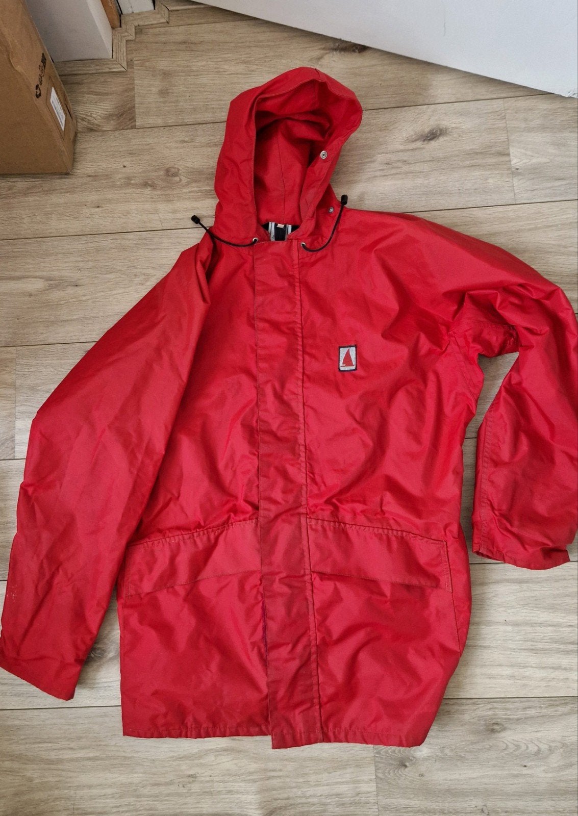 Musto & Hyde zeiljas regenjas outdoorjas maat L - kwaliteit, Ophalen of Verzenden, Regenjas