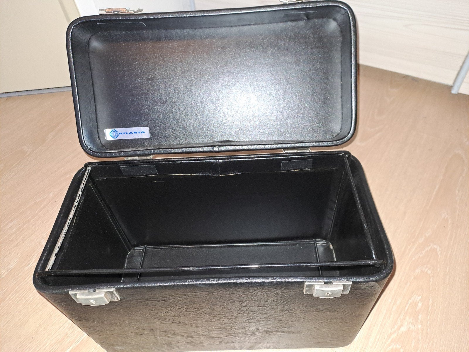 Vintage Hangmappen Koffer - Zwart, Gebruikt, Ophalen, Overige materialen, Gebruikt, Slot