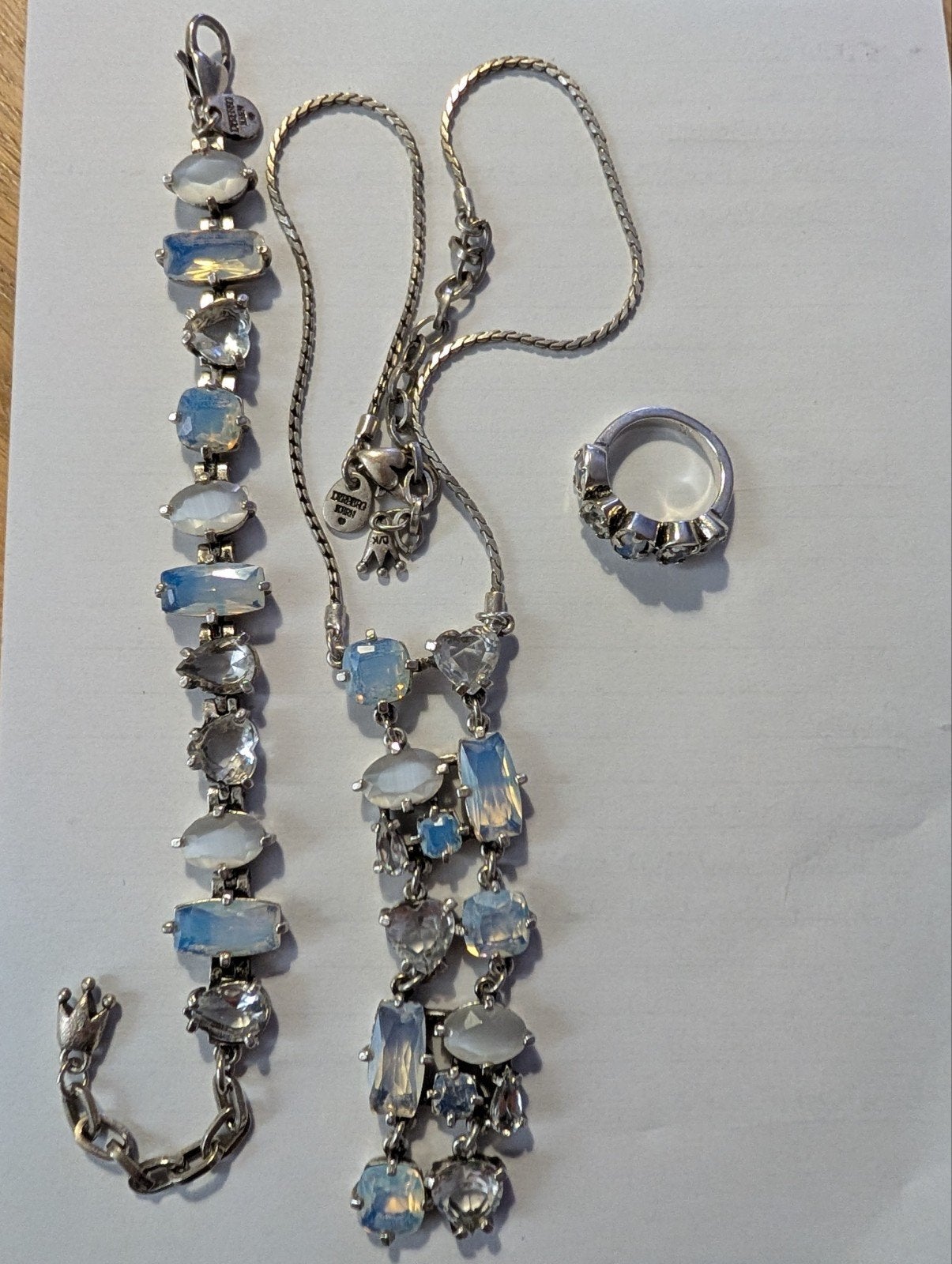 Dyrberg/Kern Copenhagen - sieraden set, Ophalen, Zo goed als nieuw, Overige materialen