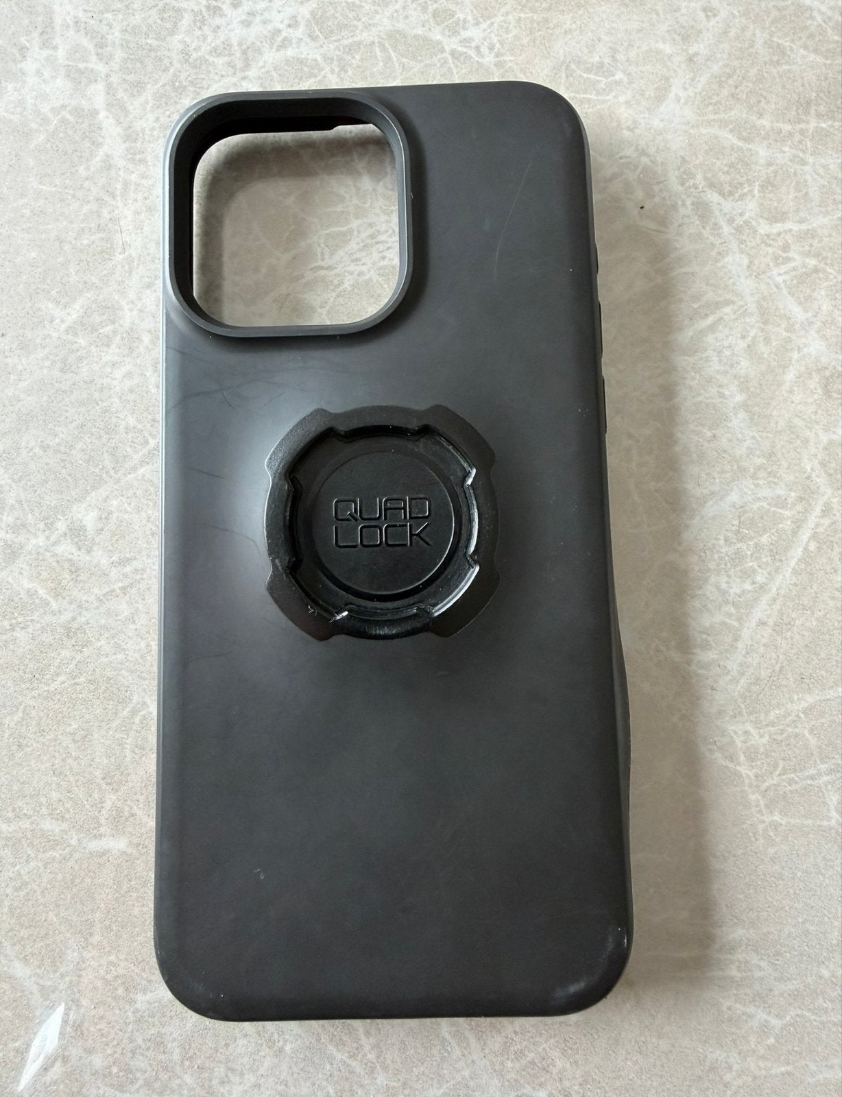 Quad Lock Hoesje voor iPhone 15 Pro Max, Kunststof, Quad Lock, Hoesje of Tasje, Ophalen of Verzenden