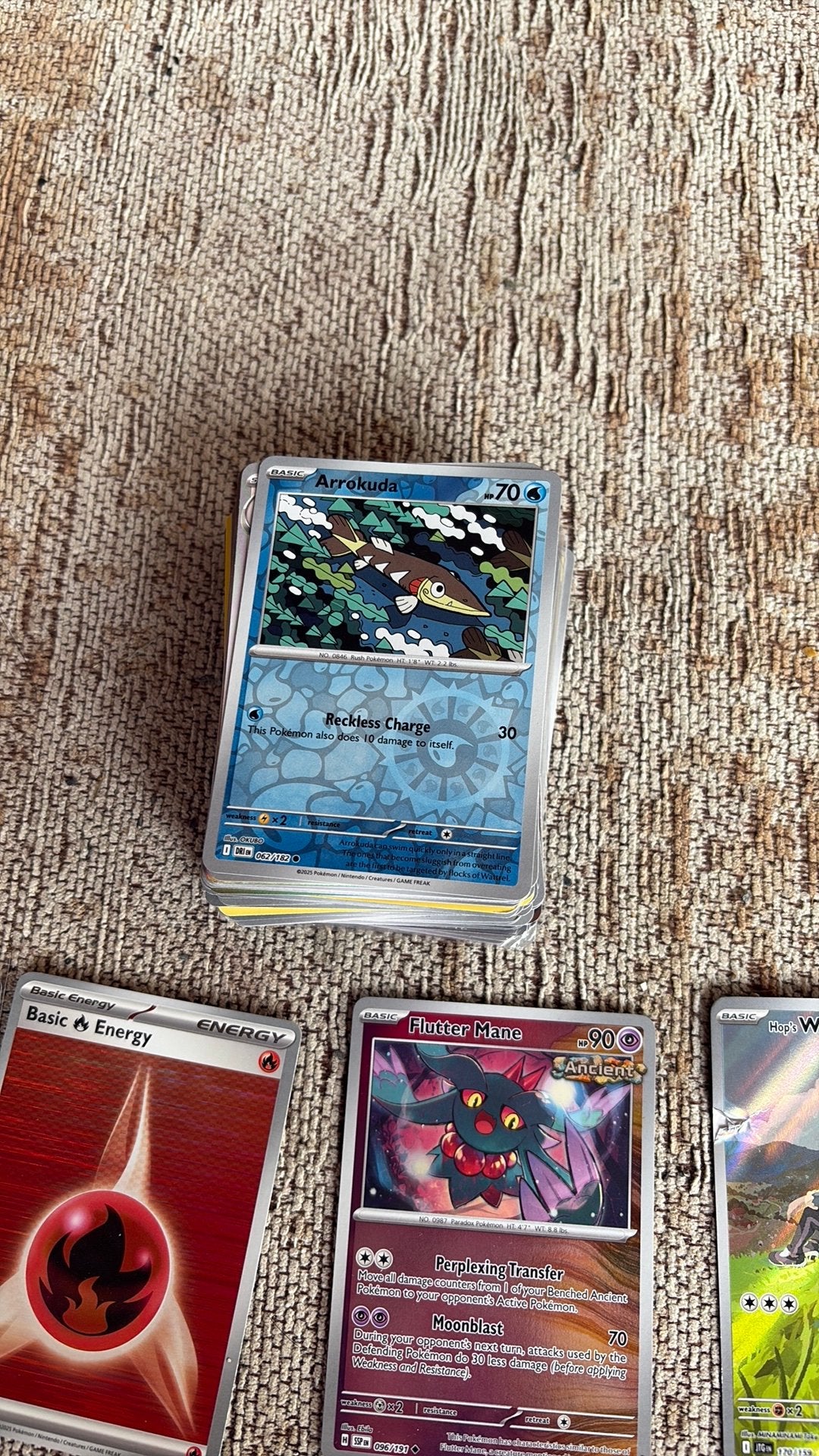 Bulk pokemon engels, Ophalen of Verzenden, Zo goed als nieuw, Meerdere kaarten