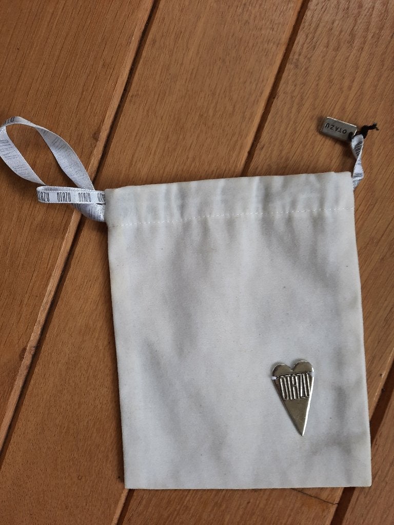 OTAZU sieraden zakje tasje, Ophalen of Verzenden, Wit, Overige materialen