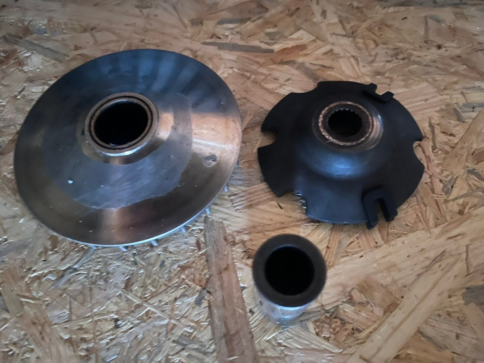 125 cc vario, Ophalen, Blok