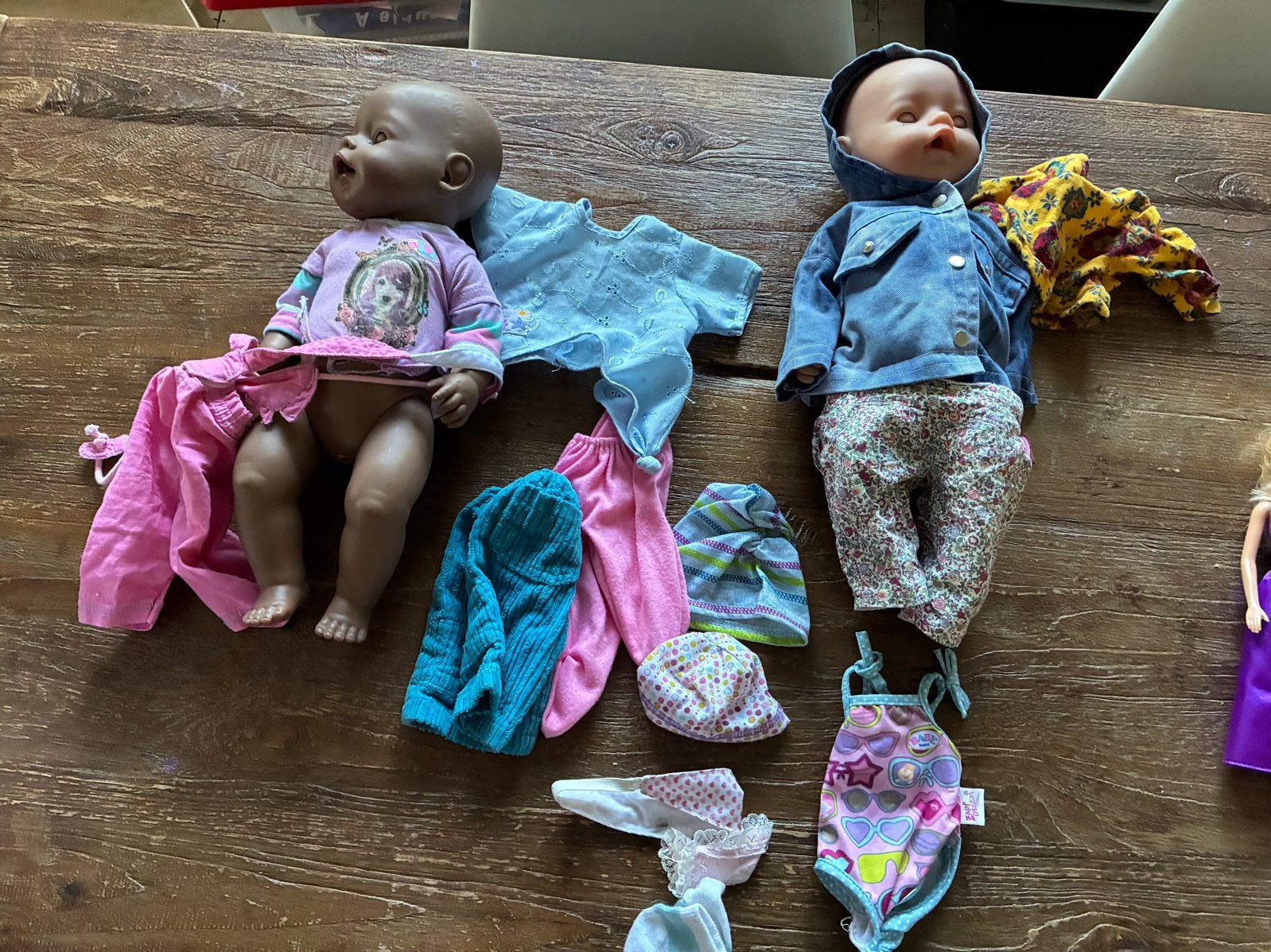 Baby Born poppen met extra kleding, Ophalen of Verzenden, Gebruikt, Babypop