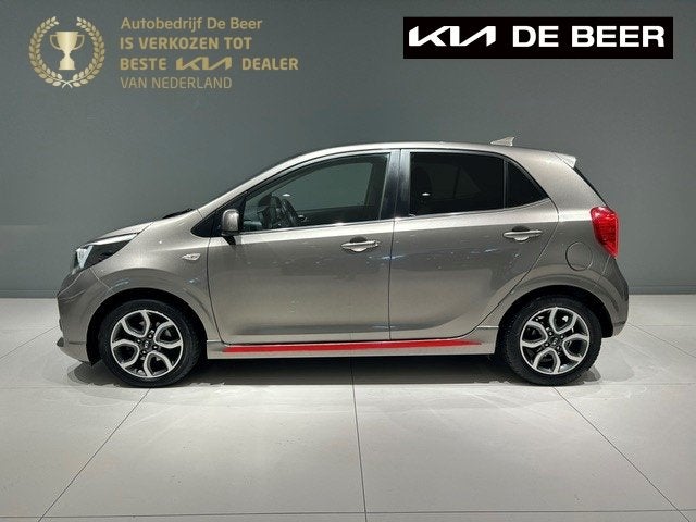 KIA Picanto 1.0 MPi 67pk 4-zits GT-Line Edition, Auto's, Kia, Bedrijf, Te koop, Picanto, ABS, Airbags, Airconditioning, Boordcomputer
