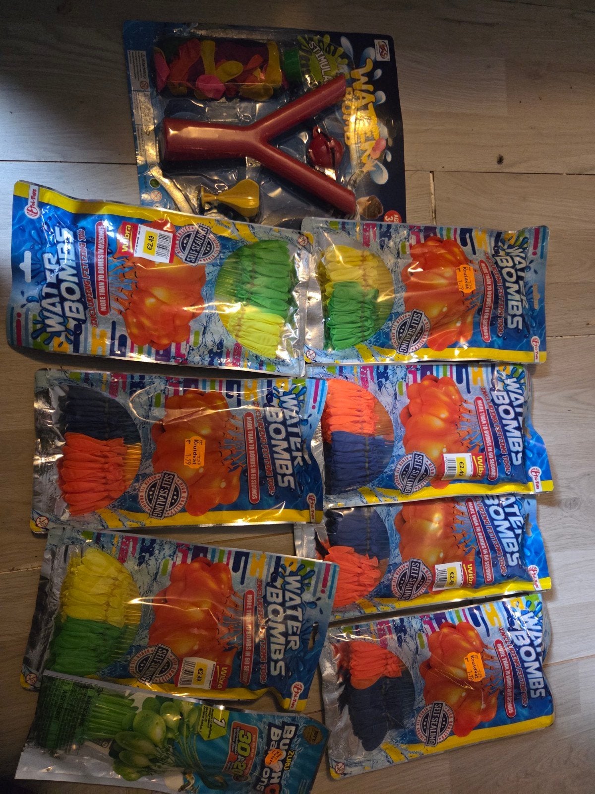 Grote partij waterbommen en waterballonnen, Ophalen of Verzenden, Nieuw