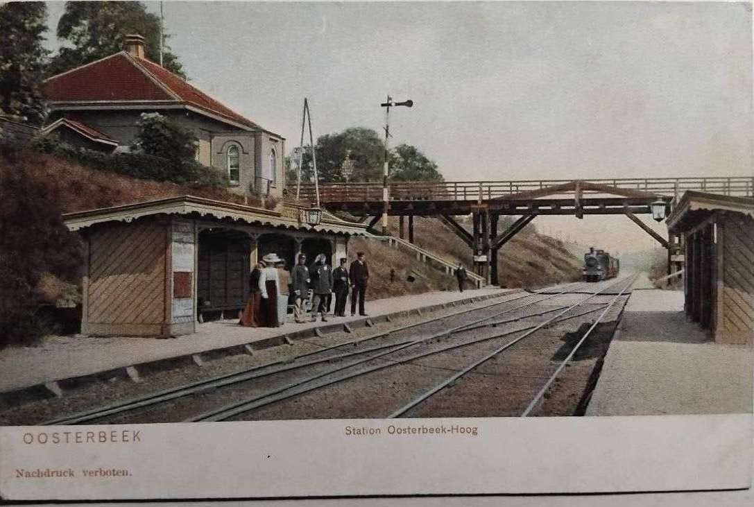 Station Oosterbeek-Hoog (Geld.) 1905 - Uitg. Trenkler, Verzamelen, Ophalen of Verzenden, Voor 1920, Ongelopen, Gelderland