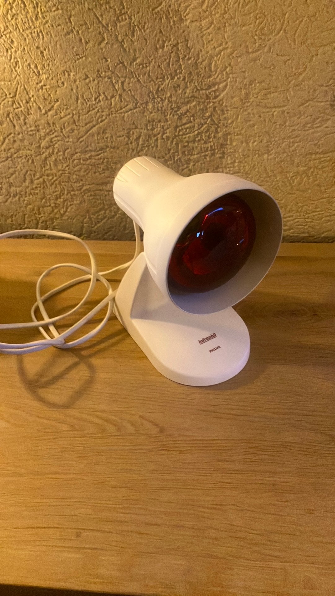 Infra roodlamp Philips infraphil 100 watt, Ophalen of Verzenden, Zo goed als nieuw