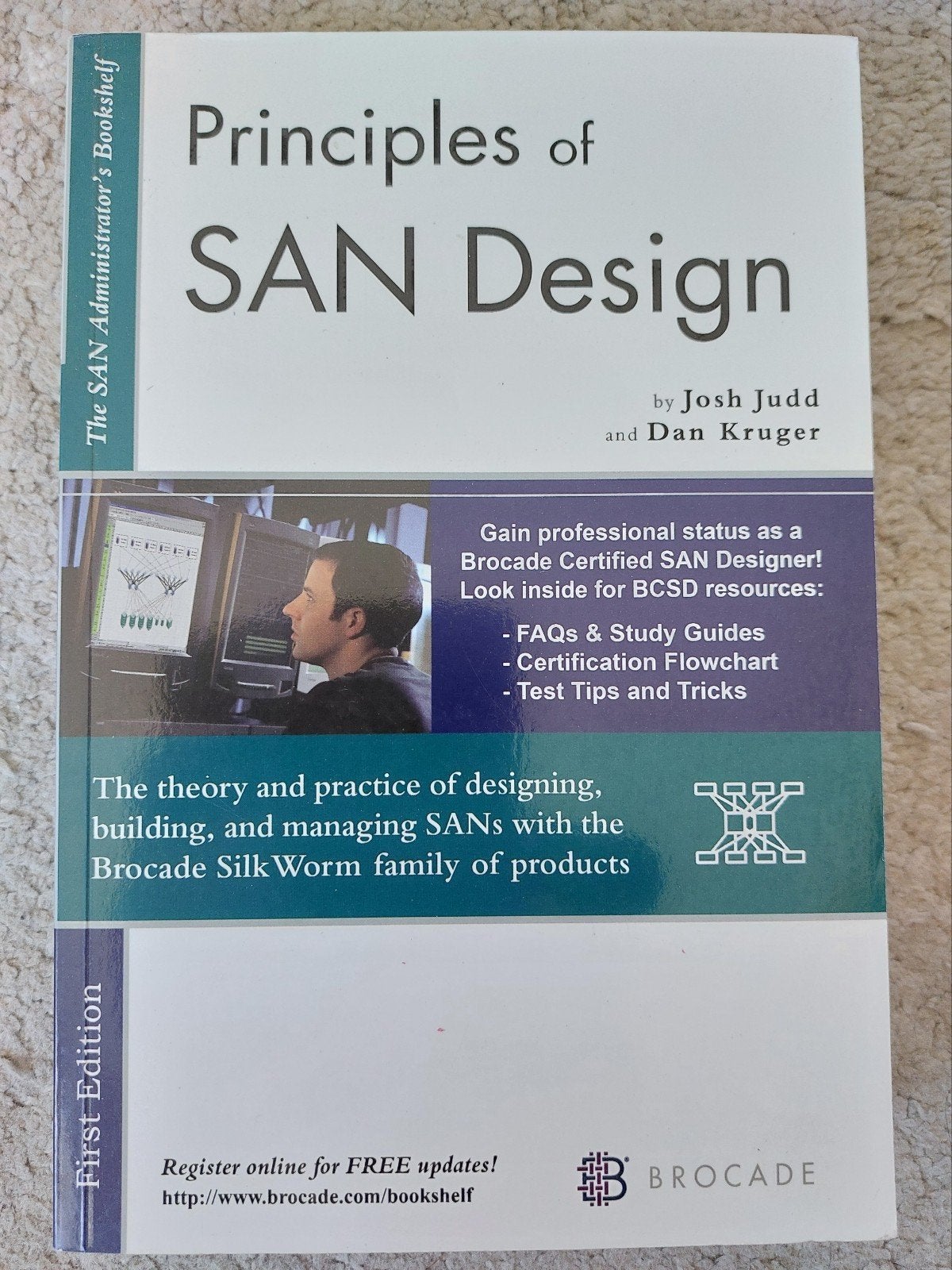 Principles of SAN design, Brocade, Ophalen of Verzenden, Zo goed als nieuw, Programmeertaal of Theorie