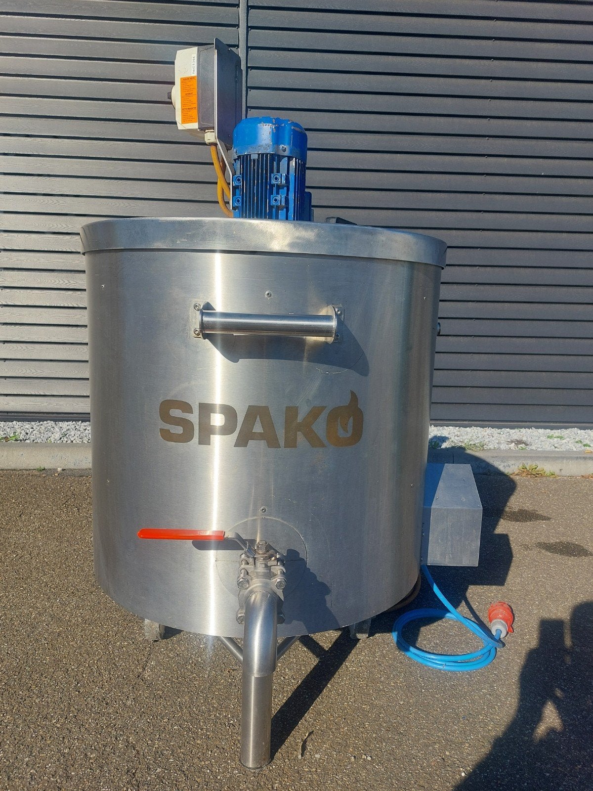 Spako DWG150 RVS kookketel 150L met roerwerk, 2021, Ophalen of Verzenden, Nieuw zonder verpakking, Overige typen