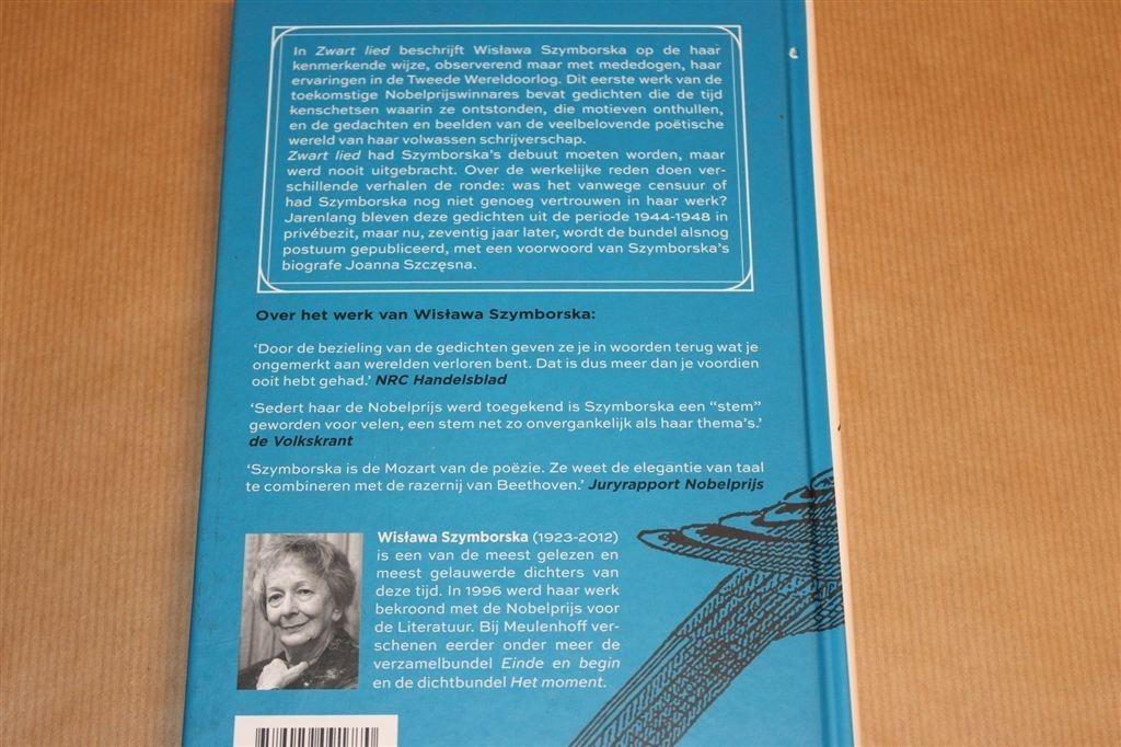 Zwart Lied — Gedichten [1944-1948] — Szymborska, Boeken, Ophalen of Verzenden, Zo goed als nieuw
