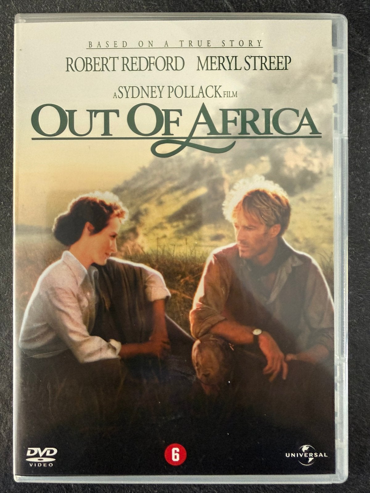 Out Of Africa dvd, Gebruikt, Nederlands, Vanaf 6 jaar, Breedbeeld