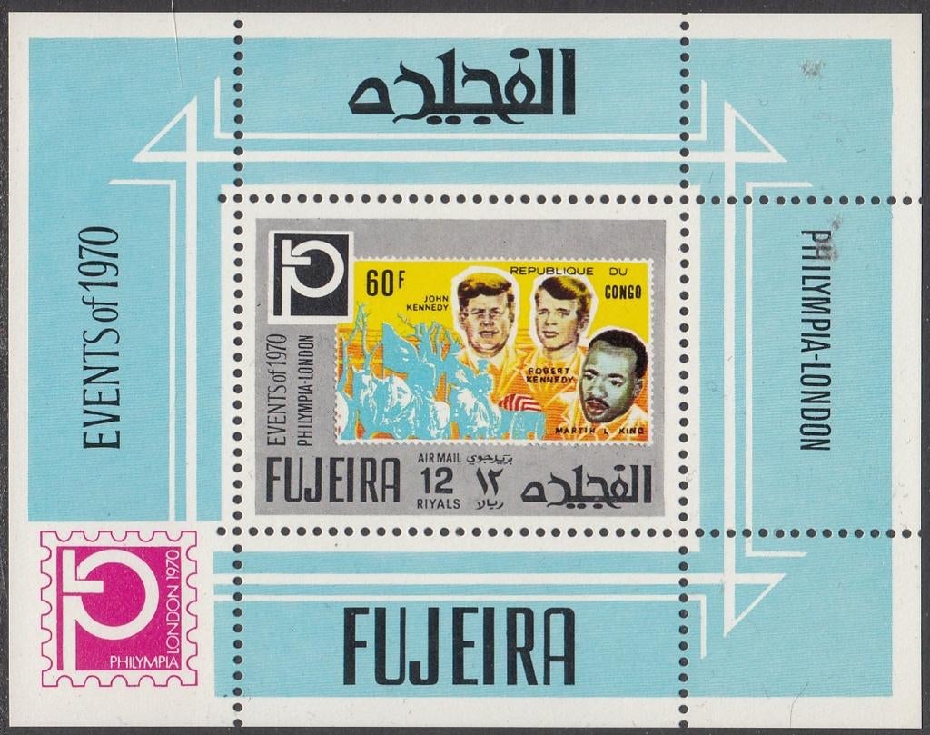 Fujeira (Verenigde Arabische Emiraten) Michel blok 198 A, Postzegels en Munten, Ophalen of Verzenden, Postfris, Overige thema's