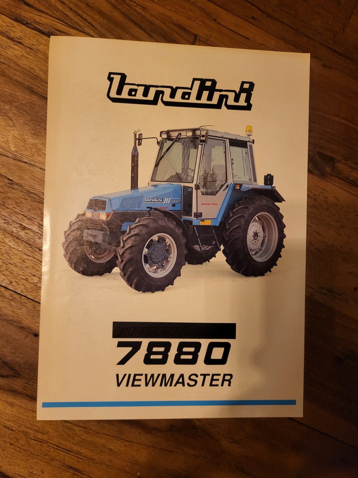 tractor folder Landini 7880 Viewmaster, Ophalen of Verzenden