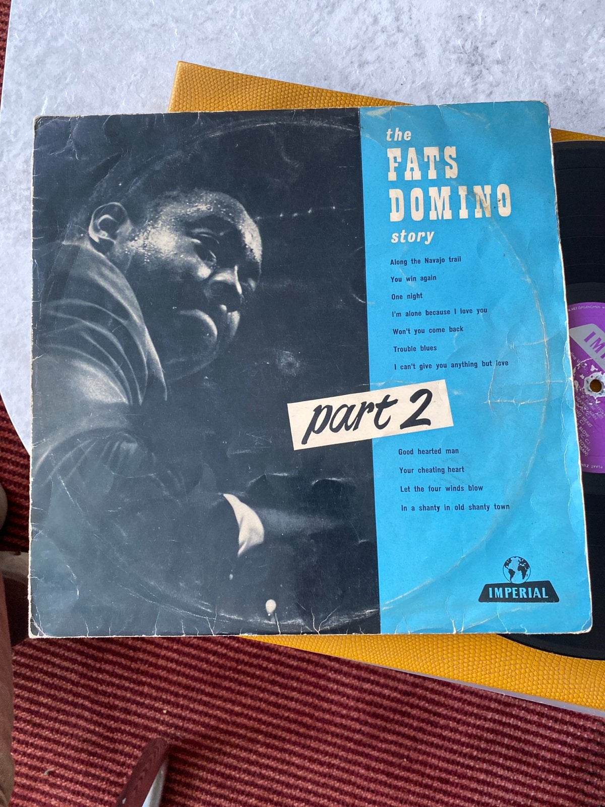 Fats Domino - The Fats Domino Story Part 2 LP (Imperial), LP, Rock, Gebruikt, Ophalen of Verzenden